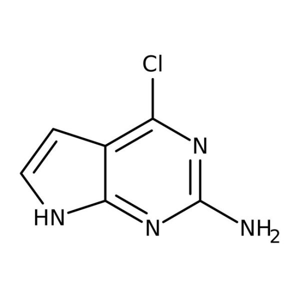 2-Amino-4-chloro-7H-pyrrolo[2,3-d]pyrimidine, 97%
