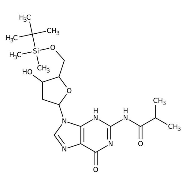N-Isobutyryl-5'-O-tert-butyldimethylsilyl-2'-deoxyguanosine, 97%