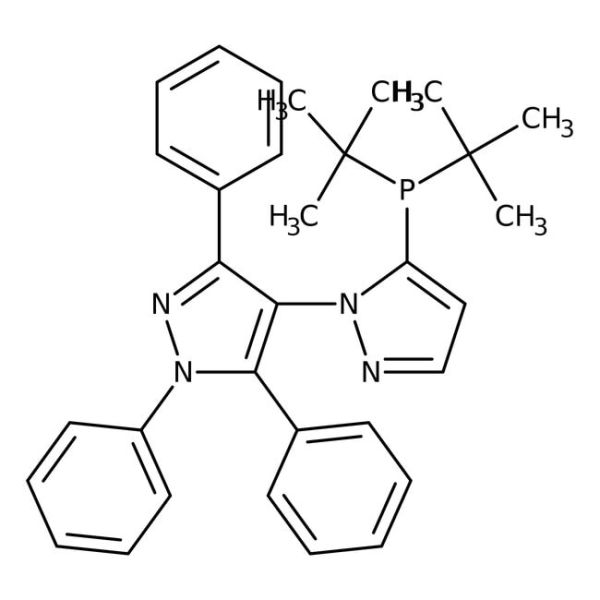 5-Di-tert-butylphosphino-1',3',5'-triphenyl-1'H-1,4'-bipyrazole, 97%