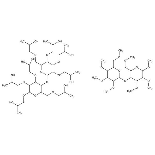 Hydroxypropyl methyl cellulose, M.N. 86,000, viscosity 4,000 cP (2% solution)