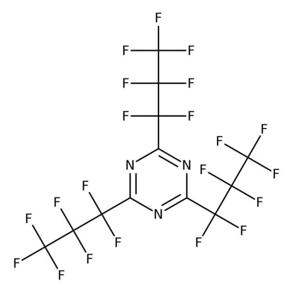 2,4,6-Tris(heptafluoropropyl)-1,3,5-triazine, Mass Spec Std.