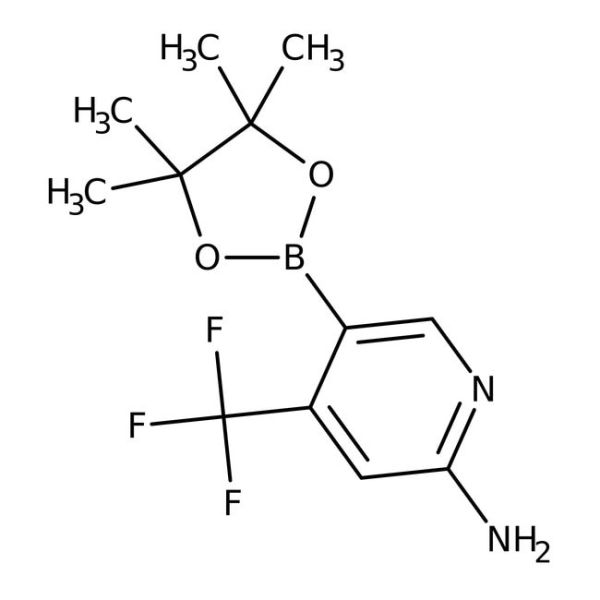2-Amino-4-(trifluoromethyl)pyridine-5-boronic acid pinacol ester, 95%