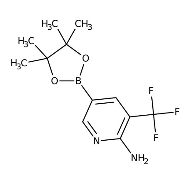 2-Amino-3-(trifluoromethyl)pyridine-5-boronic acid pinacol ester, 96%