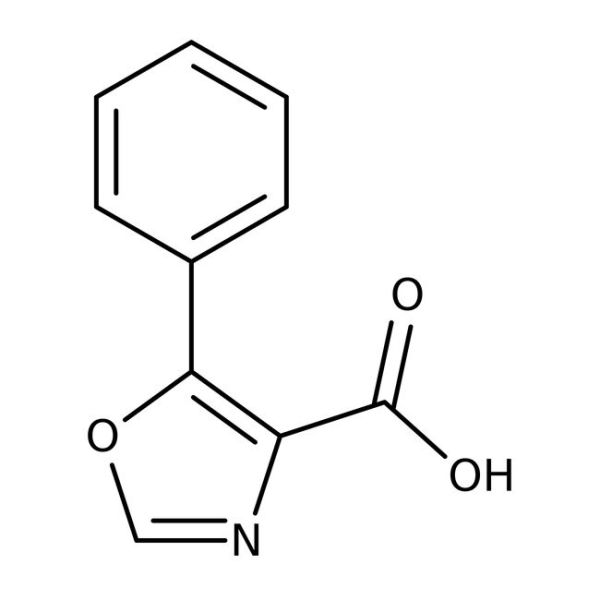 5-Phenyl-1,3-oxazole-4-carboxylic acid, 97% 250MG