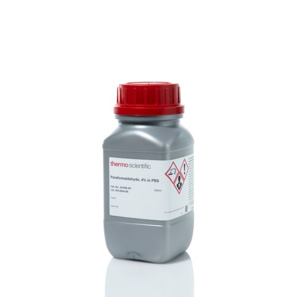 Paraformaldehyde, 4% in PBS 500ml