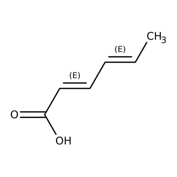 2,4-Hexadienoic acid, 99%, 100GR (sorbic acid)