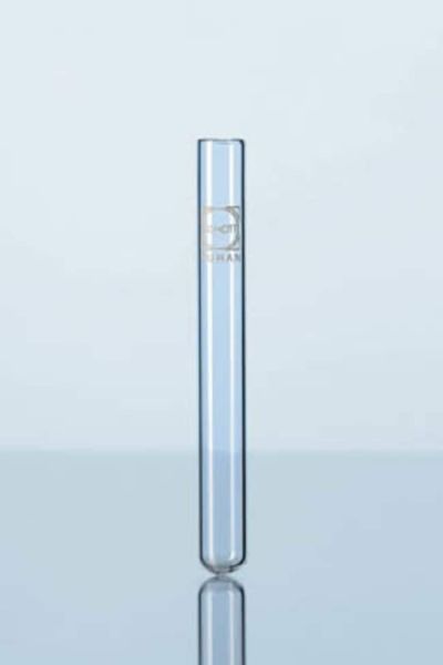 Glass Test Tube Rimless, Medium Wall, 18x180mm, 100/Bx