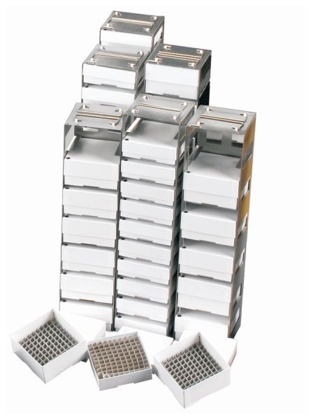 Square racks for liquid phase storage