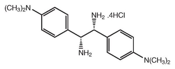 (R,R)-1,2-Bis(4-dimethylaminophenyl)-1,2-ethanediamine tetrahydrochloride, 95%, ee 99%