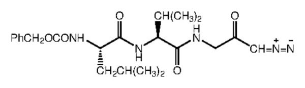 Z-Leu-Val-Gly-diazomethyl ketone