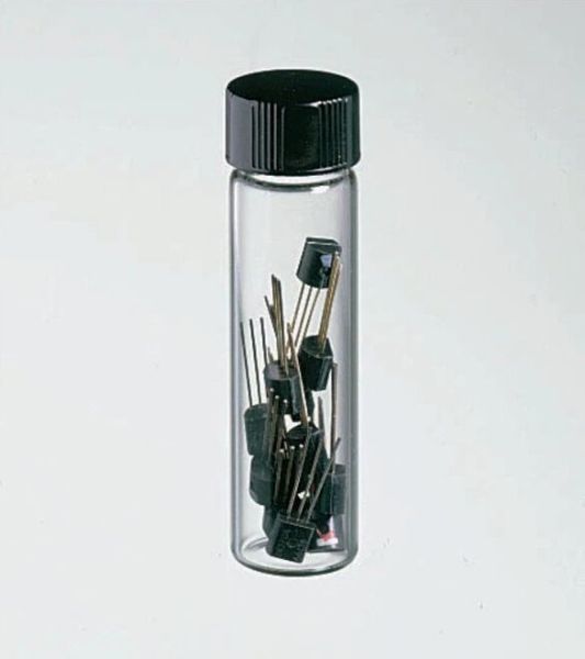 Fisherbrandâ„¢ Class B Clear Glass Threaded Vials with Closures Attached, 1.8mL, GPI 8-425