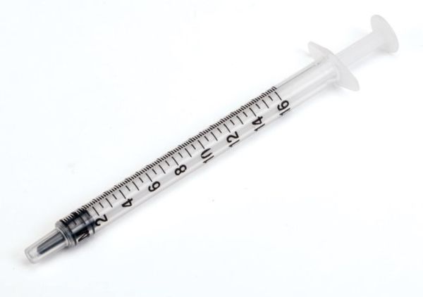 Fisherbrandâ„¢ Sterile Syringes for Single Use, 1 mL & 1 cc