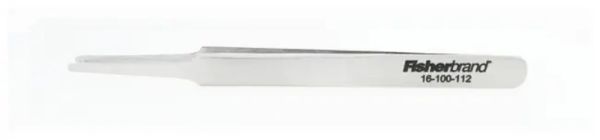 Fisherbrand# Straight Flat Tip Forceps 4