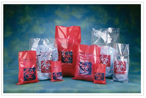 Fisherbrand™ Polypropylene Biohazard Autoclave Bags Plain 24x12'', 200 pcs per pack
