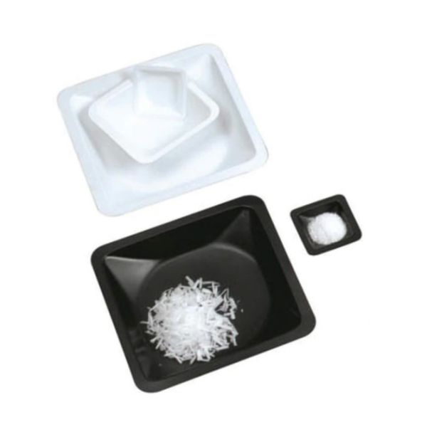 Weighing sqantistaticpolystyeneresist to