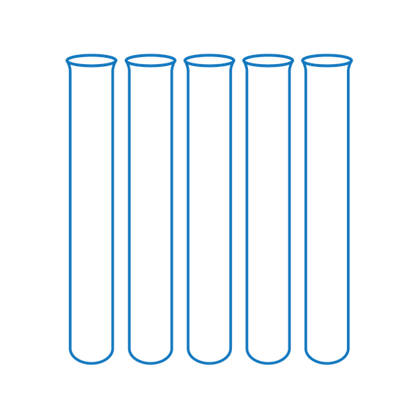 Sample Tubes (16x100x0.8mm)  78 pcs /pk