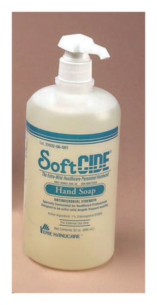 Thermo Scientific™ SoftCIDE™ Extra-Mild Antimicrobial Handwash, pump bottle