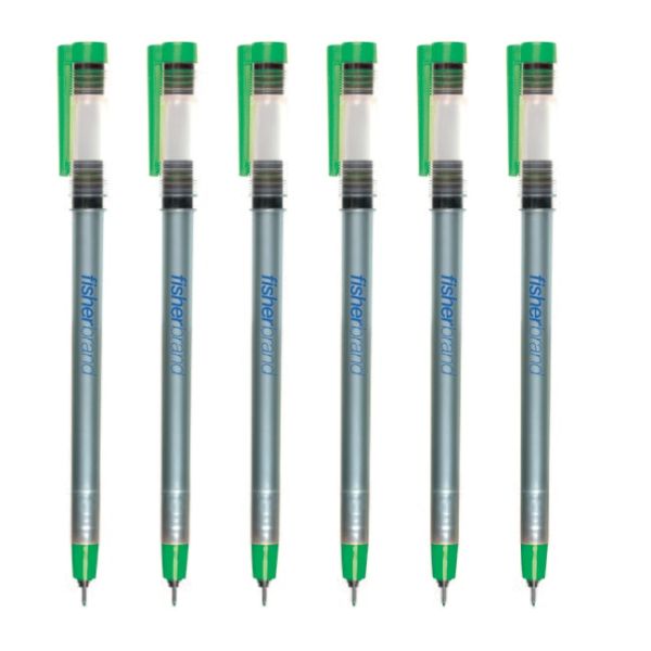 (HAZ) Scient Marking Pens Green 6/Pk