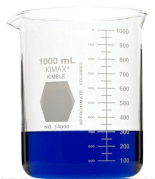 Beaker Griffin 1000ml (6/pk)