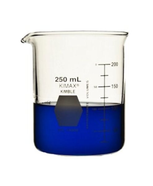 KIMAX Griffin Beakers 250ml  12/Pk
