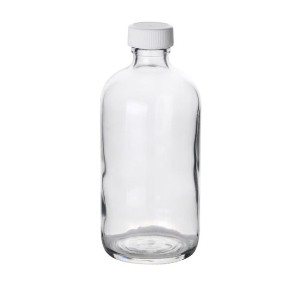 Fisherbrand Clear Bottom Round Glass Bot