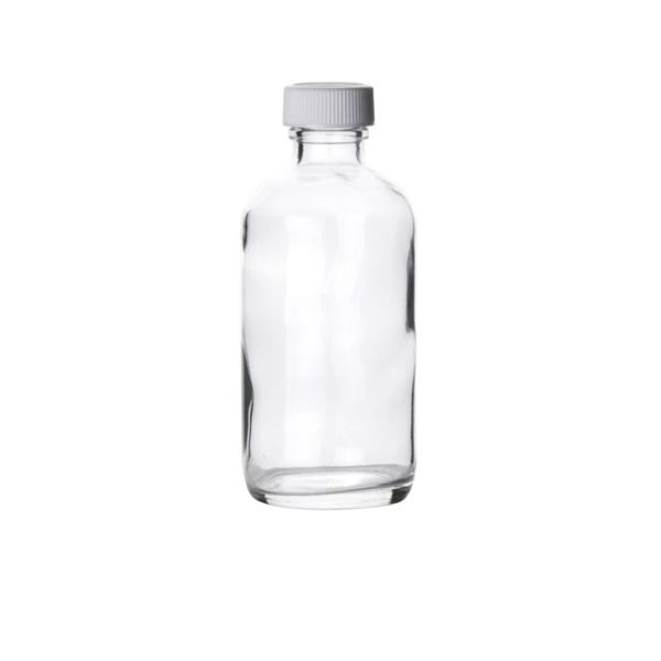 Fisherbrand# Clear Boston Round Glass Bo