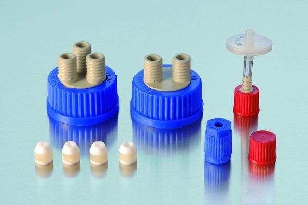 SCREW CAP GL 45 PP 3 PORT
