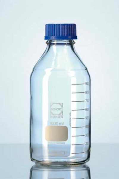 DURAN GL 45 Lab Bottles 1L w/High Temp.