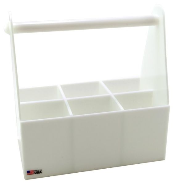 Bottle Safety Carrier, HDPE, 6-Compartme