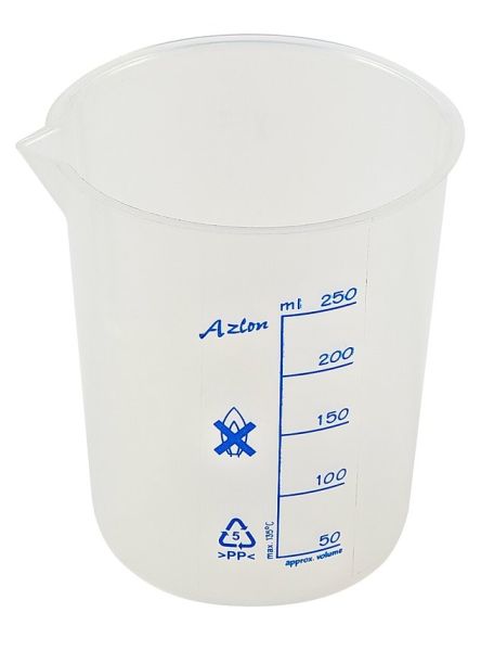 Fisherbrandâ„¢ï¸ Low-Form Polypropylene Beakers 250 mL