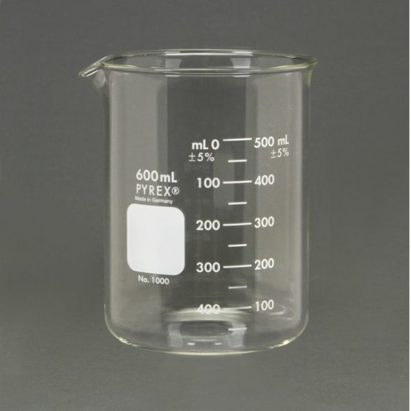 Pyrex Beaker Griffin - 600ml (6/pk)