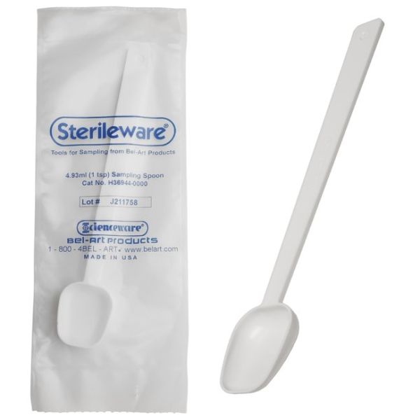 Sterile styrene sampler spoon 4.93ml (20