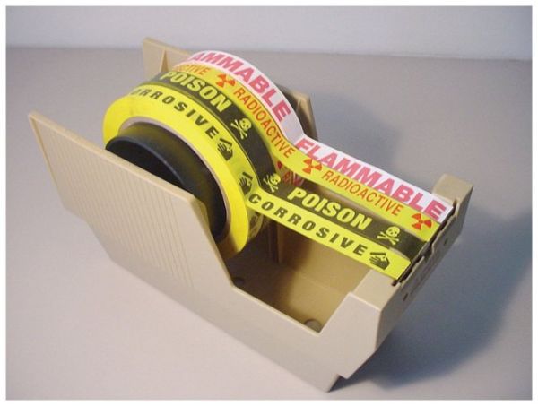 DISPENSER W/4 CAUTION TAPES