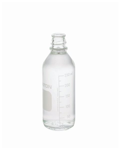 BTL MEDIA 250ML CL GLASS 48/CS