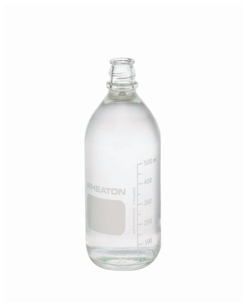 BTL MEDIA 500ML CL GLASS 24/CS