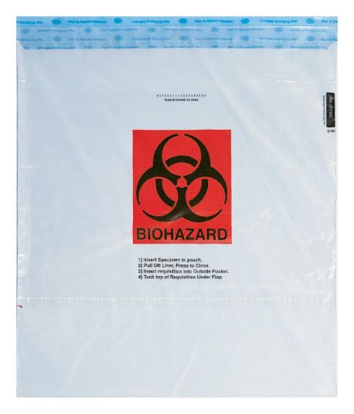 Minigrip™ SPECI-GARD™ Specimen Biohazard Transport Bags