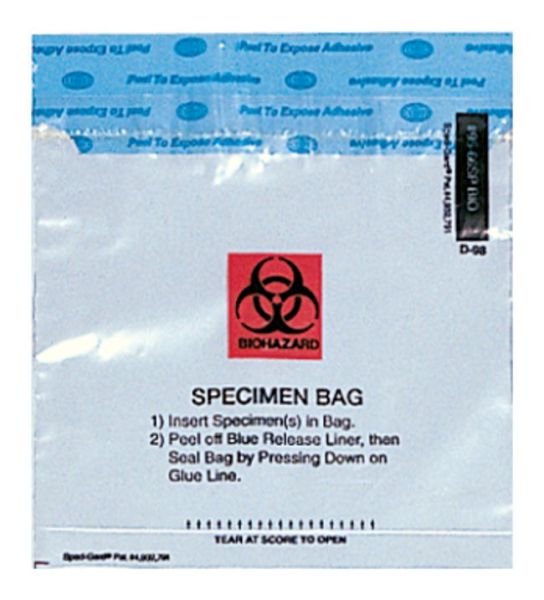 Minigrip™ SPECI-GARD™ Specimen Biohazard Transport Bags