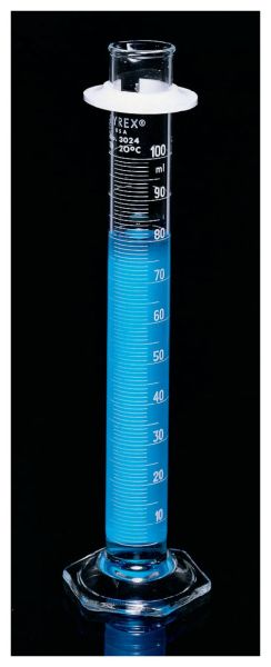 Cylinder w/White Enamel Grad.10ml