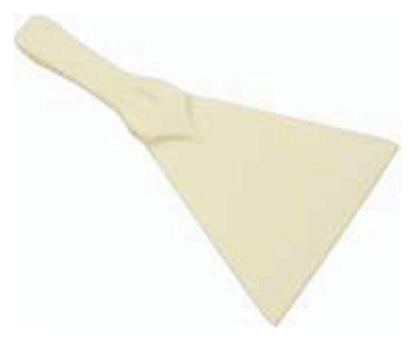 SCRAPER HAND PLASTIC WHT 8