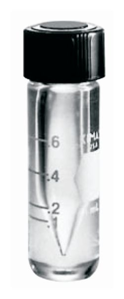 VIAL ACCUFORM 10ML W/CAP 12/CS