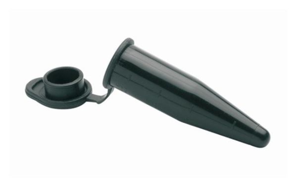  Argos Technologies™ Black Microcentrifuge Tubes, 0.5mL