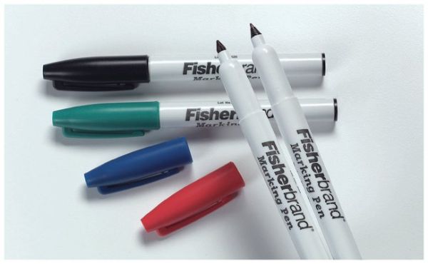 Marking Pen Black Fine (10/pk) - HARZARD