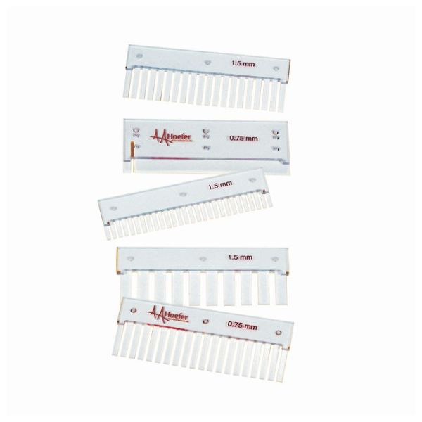 Hoefer™ Combs for SE 600 Series or SE 400 Series Vertical Electrophoresis Units