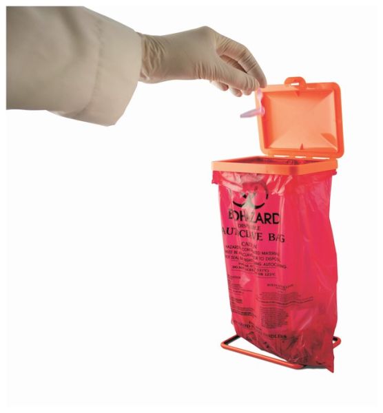 Poxygrid# Benchtop Biohazard Bag Holder
