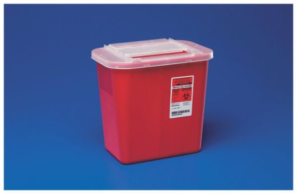 2 GAL SHARPS CNTNR RED 20/CS