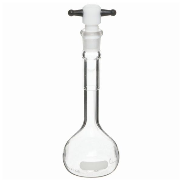 Pyrex class A flask with PTFE stopper10m