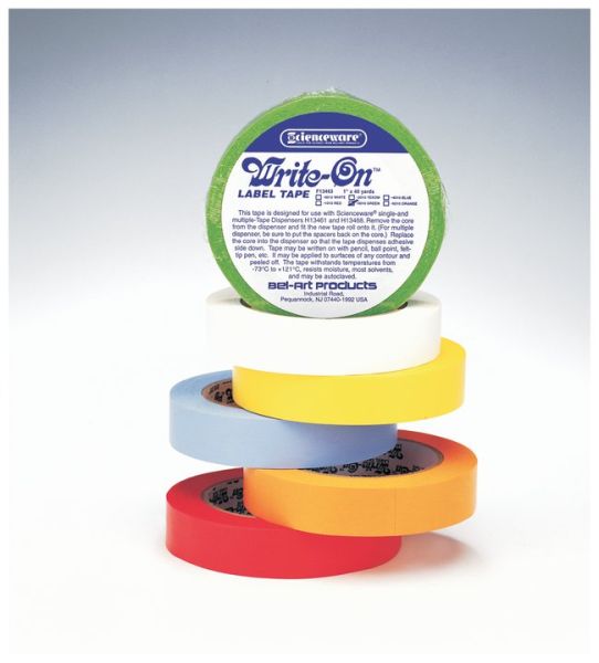 BEL ART PRODUCTS TAPE LABEL WRITE-ON WHT
