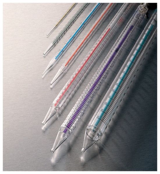 Corning™ Stripette™ Plastic-Wrapped Disposable Polystyrene Serological Pipettes