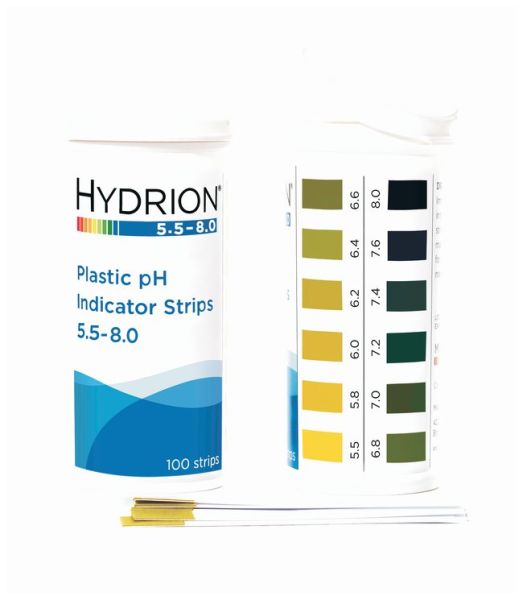 PHTEST STRIP 5.5-8.0 RANGE 100