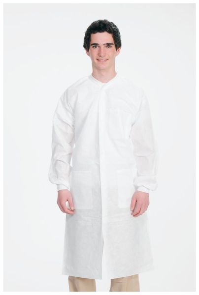 LABCOAT X-SAFE WHITE XL 10/PK